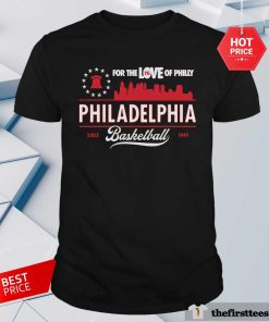 Philadelphia 76ers For The Love Of Philly Harmon T-shirt