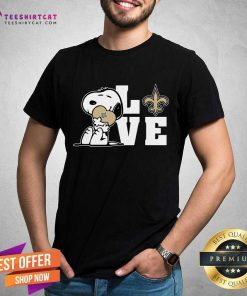 Snoopy Love New Orleans Saints T-Shirt
