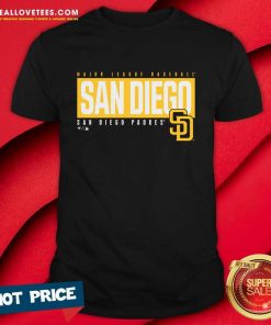 San Diego Padres Blocked Out T-Shirt
