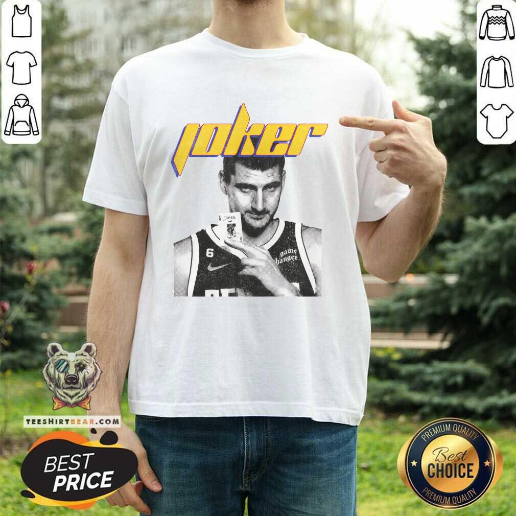Shirt Nikola Jokić Joker Game Changers T-shirt