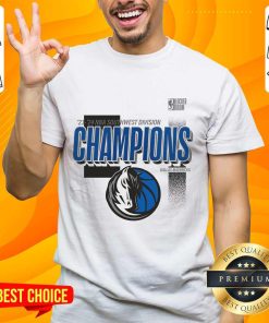 Dallas Mavericks 2024 Southwest Division Champions Locker Room T-Shirt