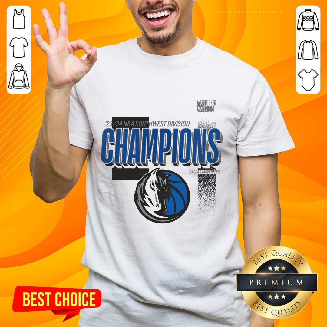 Shirt Dallas Mavericks 2024 Southwest Division Champions Locker Room T-Shirt