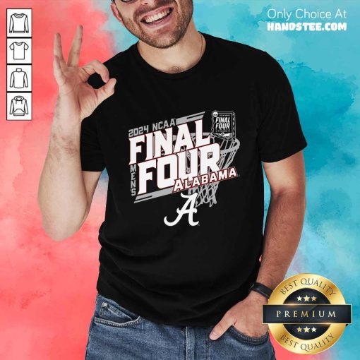 Alabama Crimson Tide 2024 NCAA Men's Basketball Tournament March Madness Final Four T-Shirt