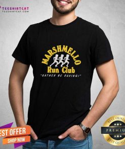 Marshmello Run Club Rather Be Raving T-shirt