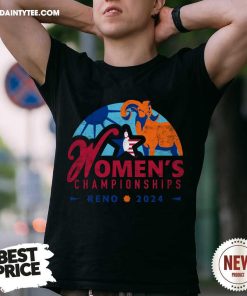 2024 Women's Championships Distressed Logo T-Shirt