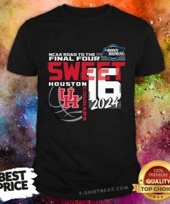 University of Houston Men's Basketball 2024 Sweet 16 T-Shirt