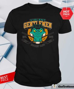 Violent Gentlemen Chomp Garment Dye Hockey Club T-shirt