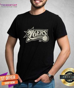 Philadelphia 76ers Hardwood Classics Off Court T-Shirt