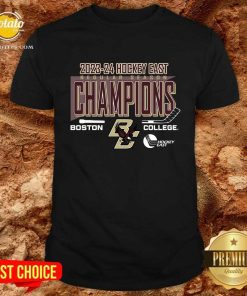 Boston College Men's Hockey 2024 Hockey East Regular Season Champions T-Shirt