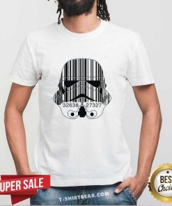 Star Wars Command Stormtrooper Barcode T-shirt