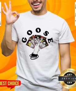 Baseball Cards Goose T-shirt