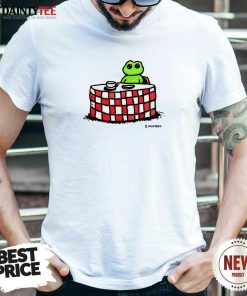 Bjenny Montero Dinner For One Frog T-shirt