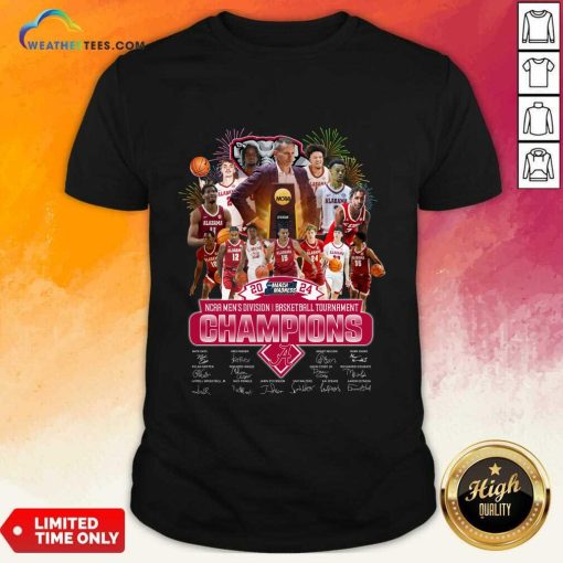 Alabama 2024 March NCAA Men Basketball Champions T-Shirt
