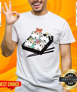 Tasty Peach Sushi Box T-shirt