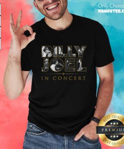 Billy Joel In Concert Admat Itinerary T-shirt