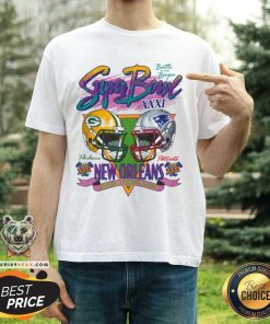 Dueling Super Bowl XXXI New Orleans Battle in the Bayon T-shirt