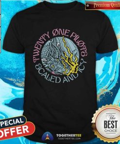Twenty One Pilots Scaled And Icy Circle Dragon T-shirt