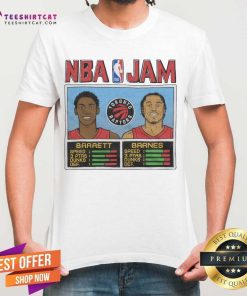 NBA Jam Raptors Barrett and Barnes T-shirt