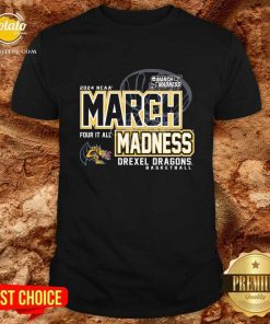 Drexel Dragon 2024 W's Bball March Madness Participant T-shirt
