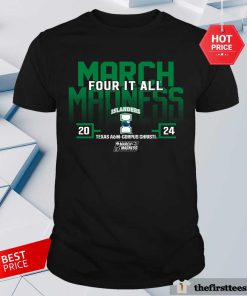 Texas A & M University-Corpus Christi Women's Basketball 2024 NCAA Tournament Bound T-Shirt