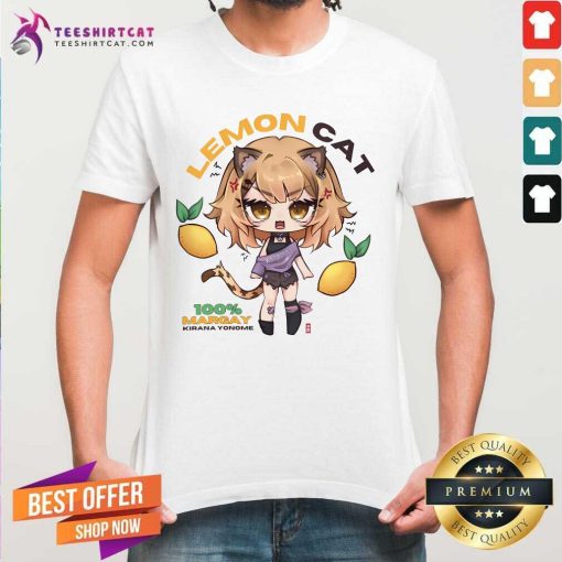 Kirana Yonome Lemon Cat Margay T-shirt