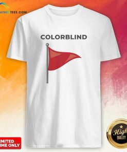 Mario Mirante Red Flag Colorblind T-shirt