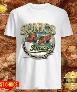 Seattle SuperSonics Hardwood Classics Vintage Soul Crown Jewels T-Shirt