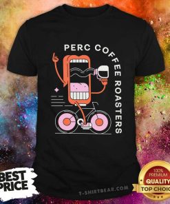 Tongue Bike Perc Coffee Roasters T-shirt