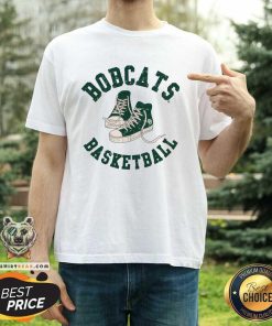 Ohio Bobcats Basketball Sneakers T-shirt