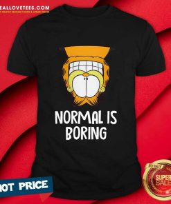 Garfield Normal Is Boring T-shirt