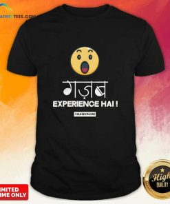 Wow Emoji Gazab Experience Hai T-Shirt
