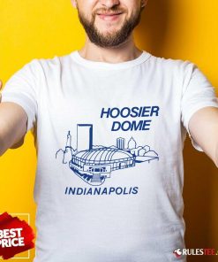 Hoosier Dome Skyline Indianapolis T-shirt