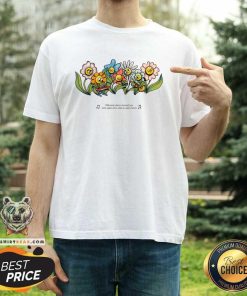 Music In Exile Flowers T-shirt