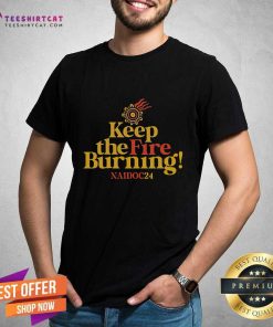 Keep The Fire Burning Naidoc 2024 T-shirt