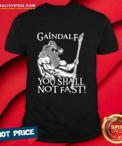 Gaindalf You Shall Not Fast T-shirt