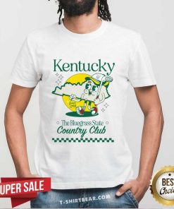 The Retro Golf Kentucky Mascot The Bluegrass State Country Club T-shirt