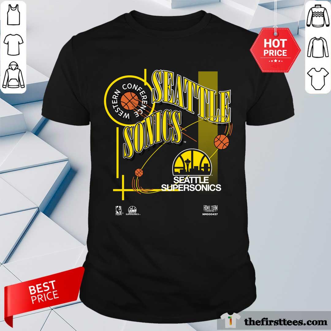 Shirt Seattle SuperSonics Single Stitch T-Shirt