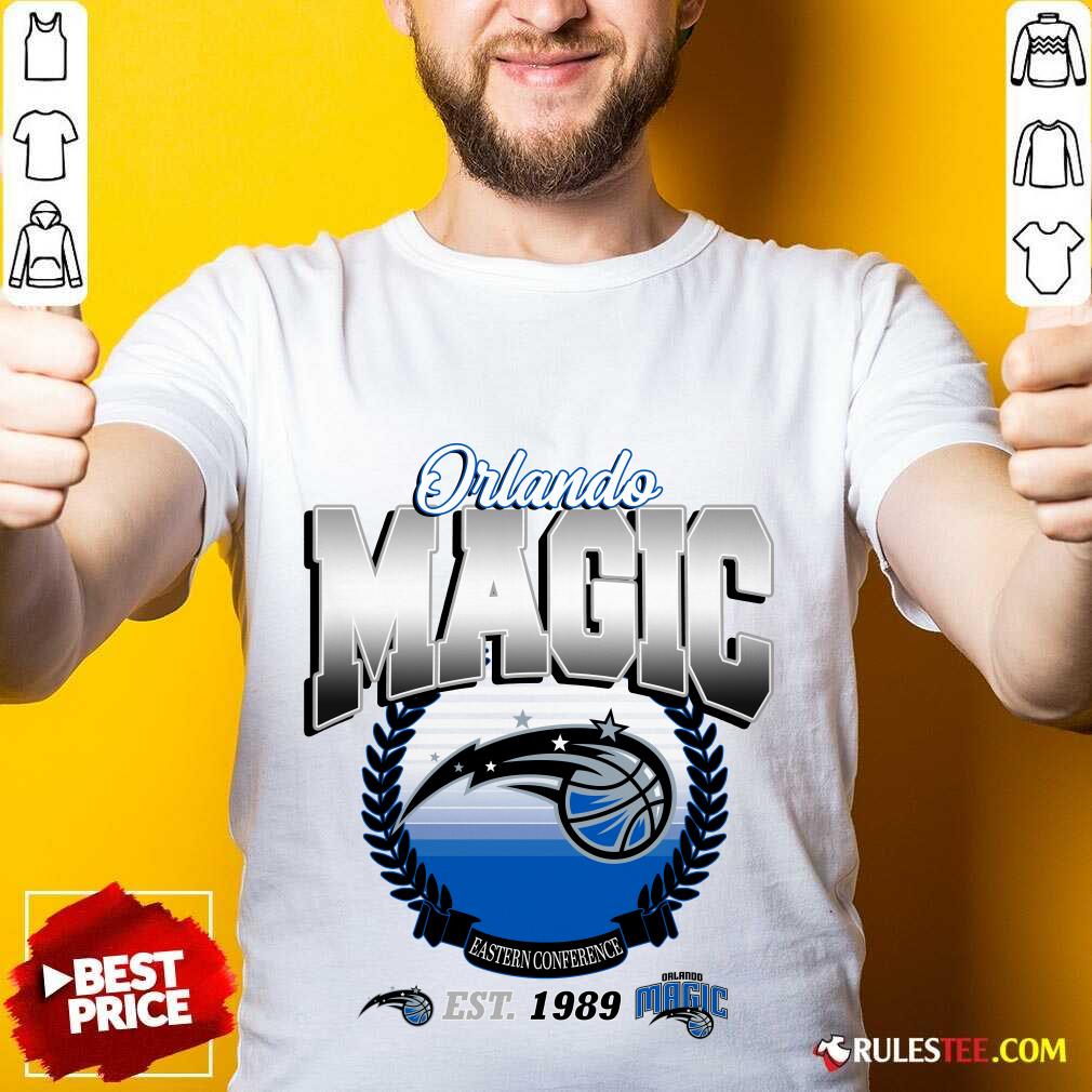 Shirt New Era Blue Orlando Magic Summer Classics T-Shirt