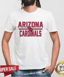 White Arizona Cardinals Mesh Team Graphic T-Shirt