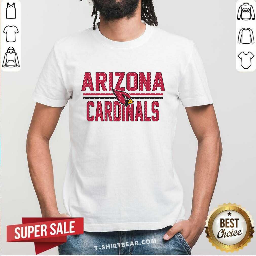 Shirt White Arizona Cardinals Mesh Team Graphic T-Shirt
