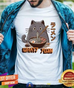 Ramen Cat What Yujin T-shirt