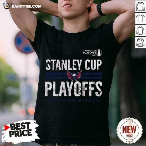Washington Capitals 2024 Stanley Cup Playoffs Crossbar Tri-Blend T-Shirt