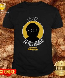 Curb Your Enthusiasm Oy To The World Holiday T-shirt