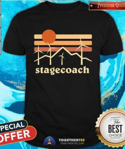 Stagecoach Windmills 2024 Lineup Sunset T-shirt