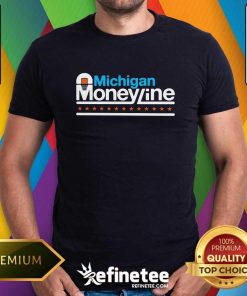 Draftkings Michigan Money Line T-shirt