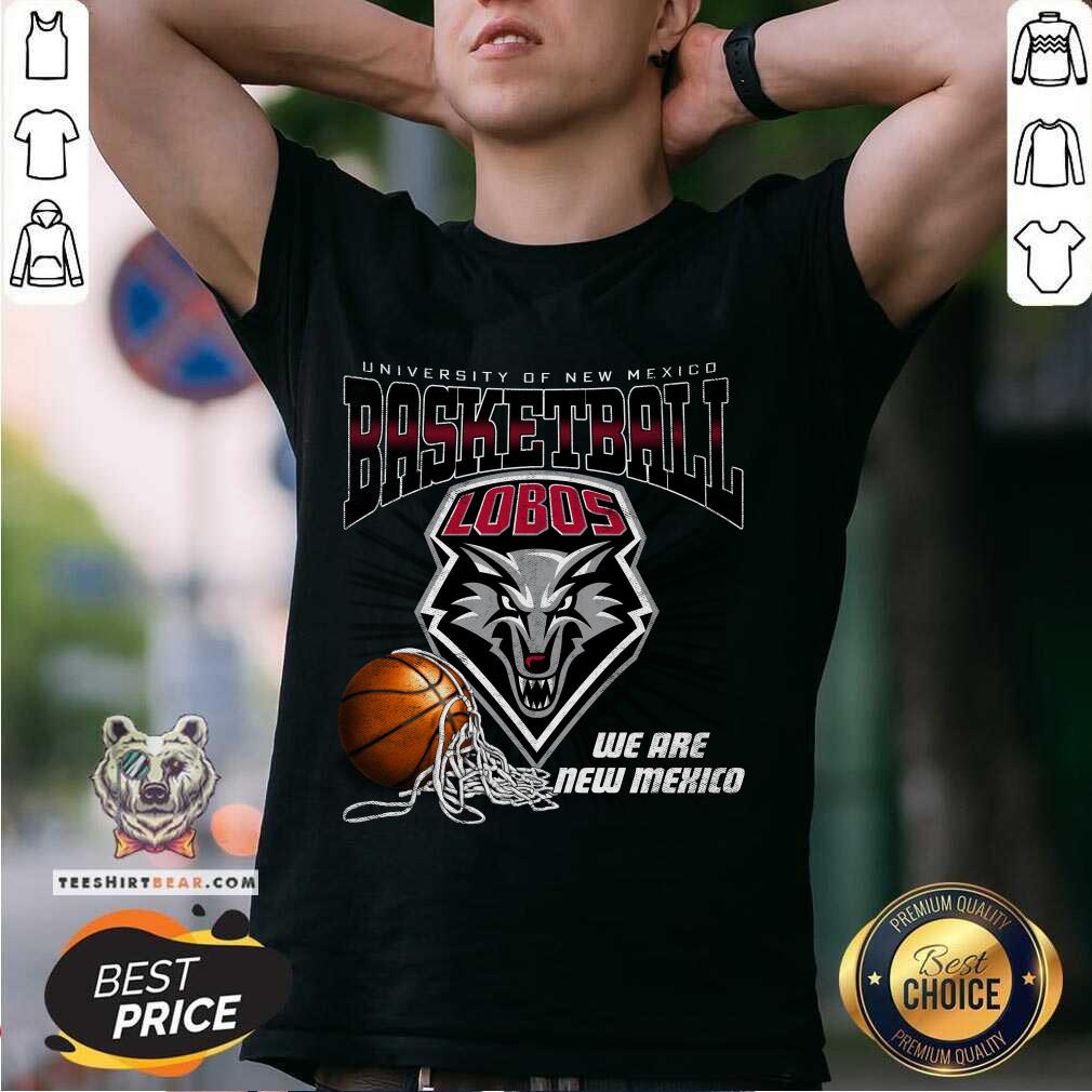 Shirt Official 2024 Lobos Basketball Ball & Net T-shirt