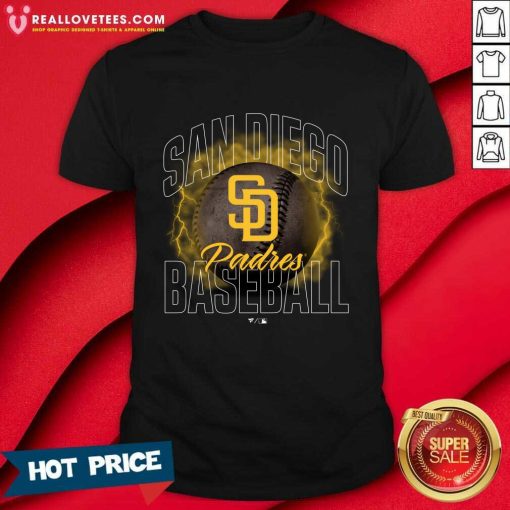 San Diego Padres Match Up Baseball T-shirt