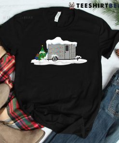 Cargo Trailer Camping Christmas Holiday Camper Shirt