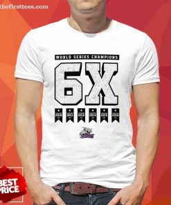 Western Wildcats World Series Champions 6X T-shirt