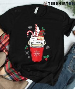 Christmas Coffee Gnome Funny Xmas Fueled By Candy Drinks Shirt